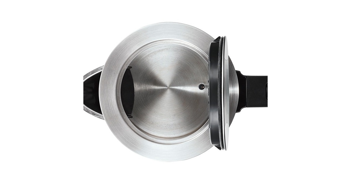 Bosch Home Wasserkocher TWK7203 edelstahl/schwarz, 2.200 Watt, 1,7 
