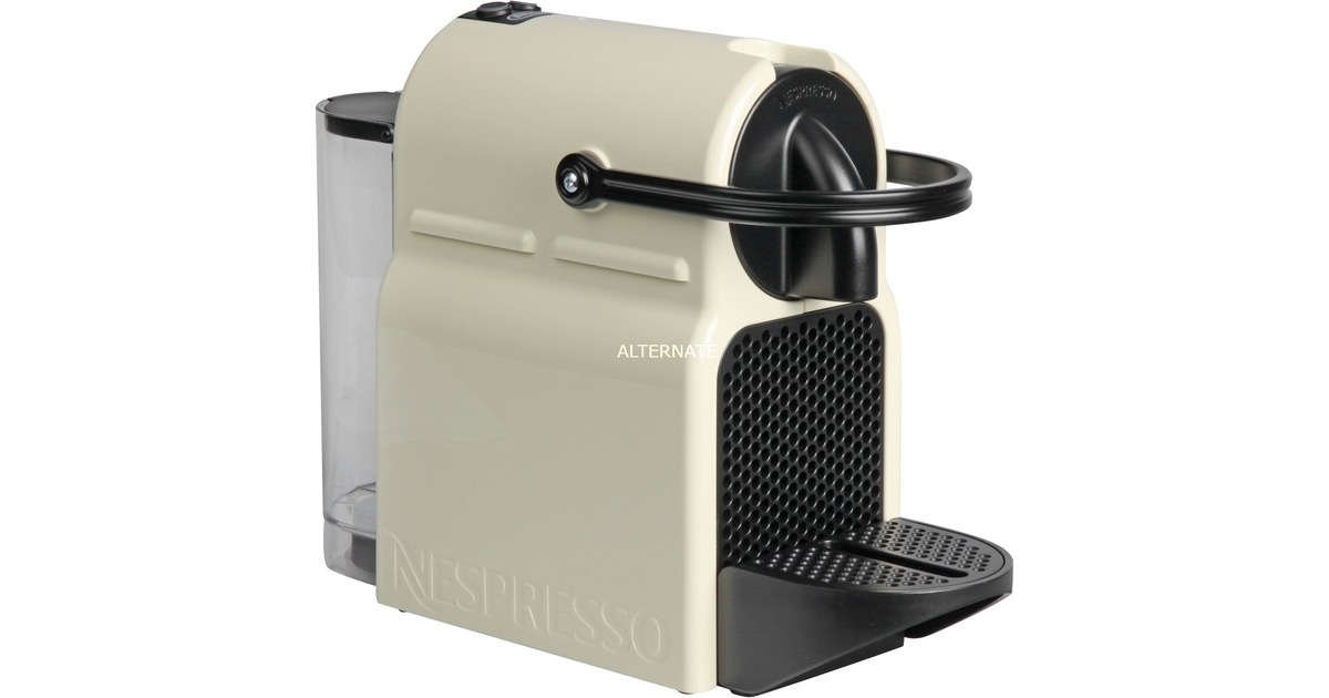 DeLonghi Nespresso Inissia EN 80.CW, Kapselmaschine creme