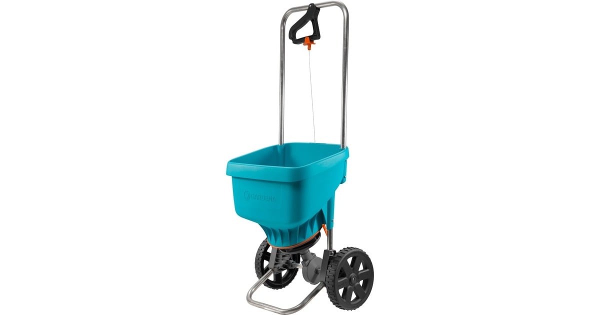 GARDENA Streuwagen XL (43620), Streugerät türkis/schwarz
