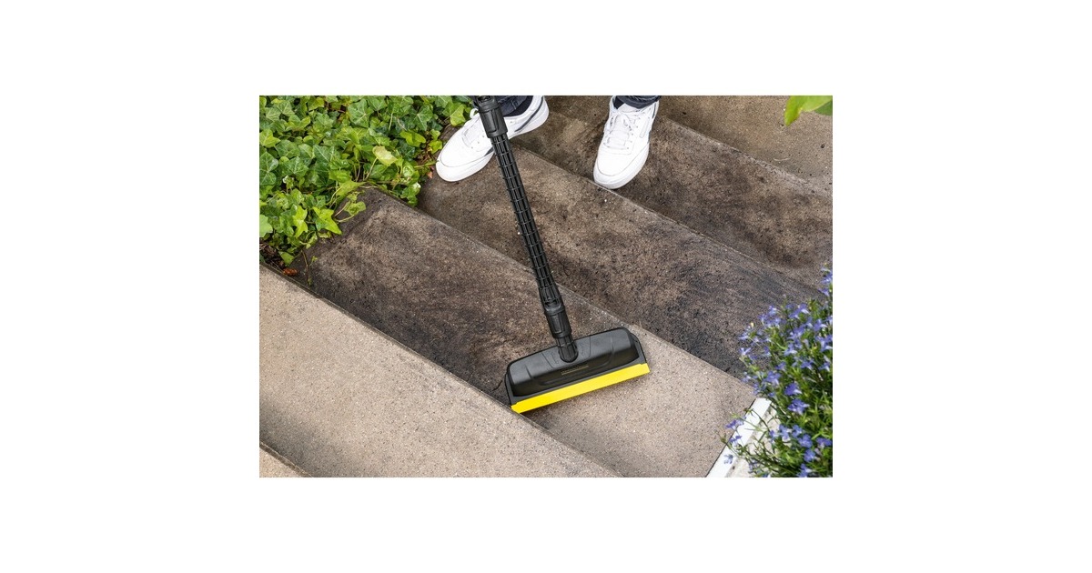 Kärcher Flächenreiniger Powerschrubber PS 30, Waschbürste schwarz/gelb