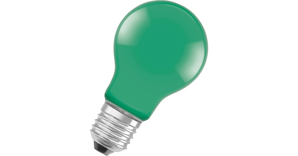 OSRAM Osram LED STAR Deco Classic Grün 1.6 W/7500K E27, LED-Lampe 