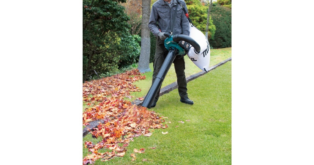 Makita AkkuLaubsauger/Laubbläser DUB363ZV, 36Volt (2x18V) blau/schwarz