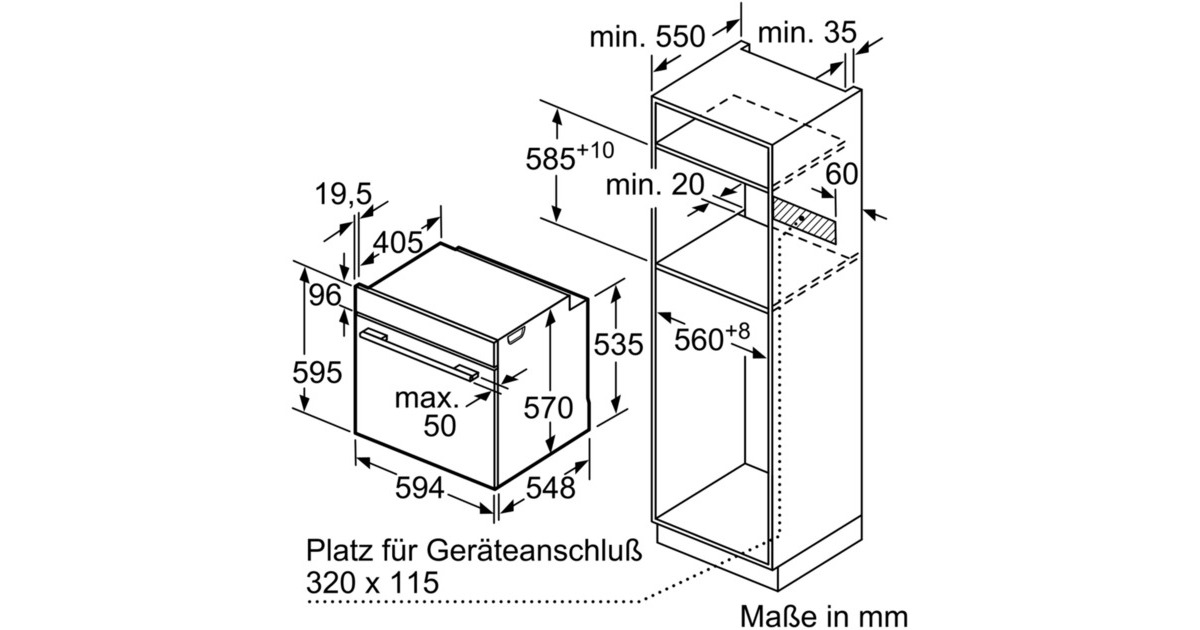 Neff XB46PI, BackofenSet edelstahl