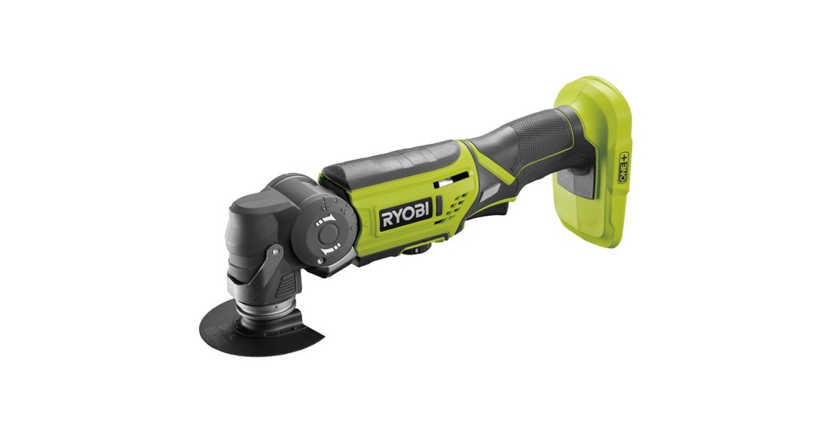 Ryobi ONE Akku Multitool R18MT 0 18Volt Multifunktions Werkzeug grun schwarz ohne Akku und Ladegerat
