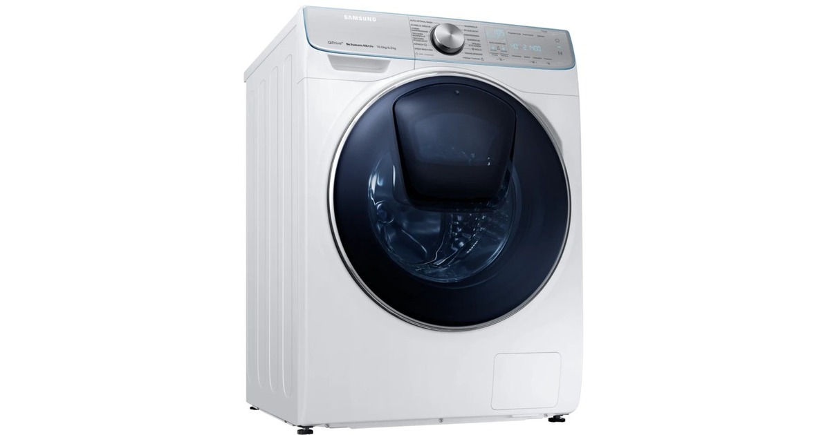 Waschtrockner Samsung 10kg : Samsung wd10n84inoa eg waschtrockner weiß quickdrive™