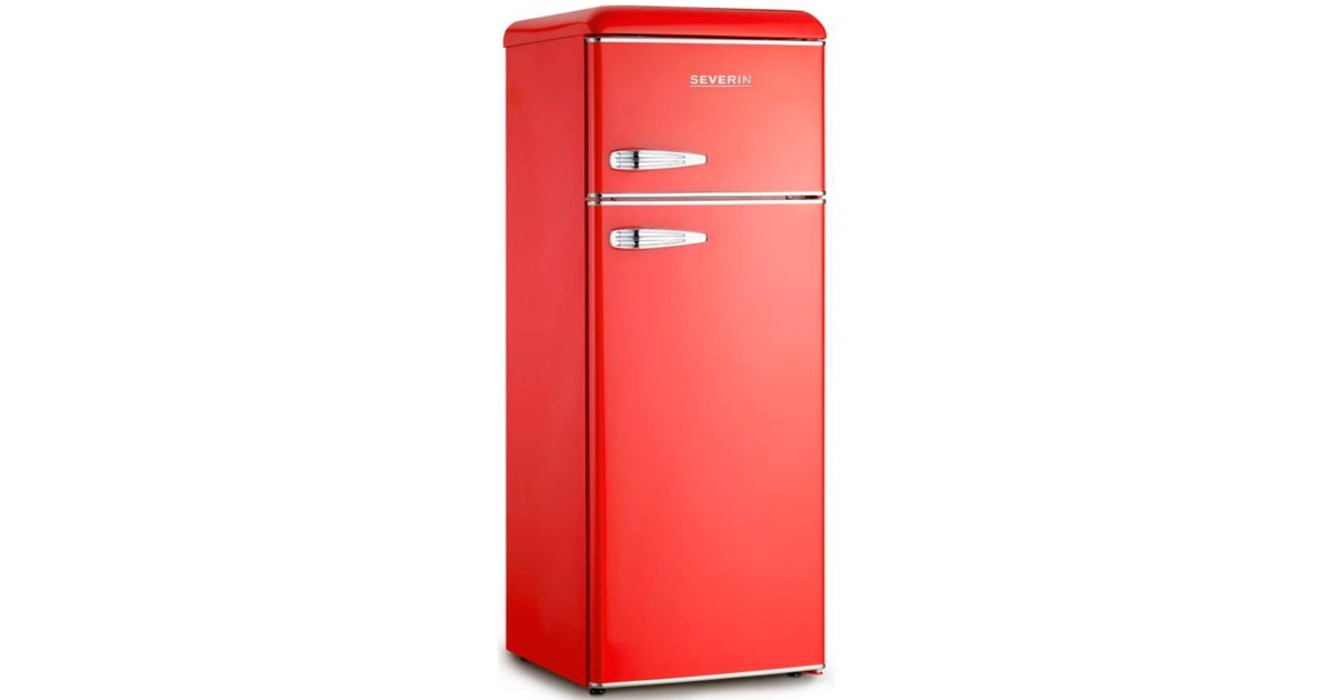 Retro Kühlschrank Severin : Severin ks 9955 kühl gefrierkombination rot chrom Retro Kühlschrank Severin : Severin ks 9955 kühl gefrierkombination rot chrom