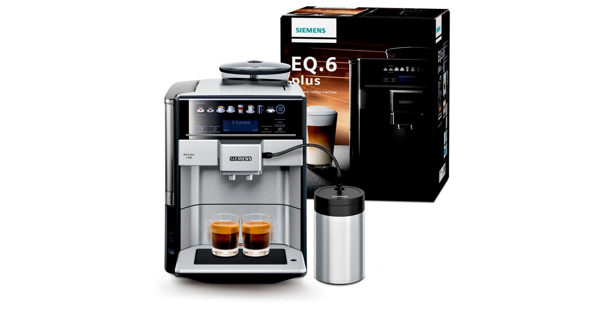 Siemens Eq 6 Plus S700 Te657m03de Test Siemens TE657M03DE EQ.6 plus s700, Vollautomat edelstahl/schwarz