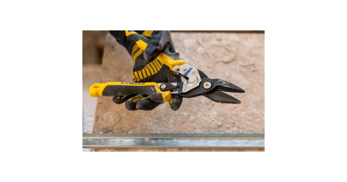 Stanley Blechschere FatMax ERGO gerade schwarz/gelb, 250mm 