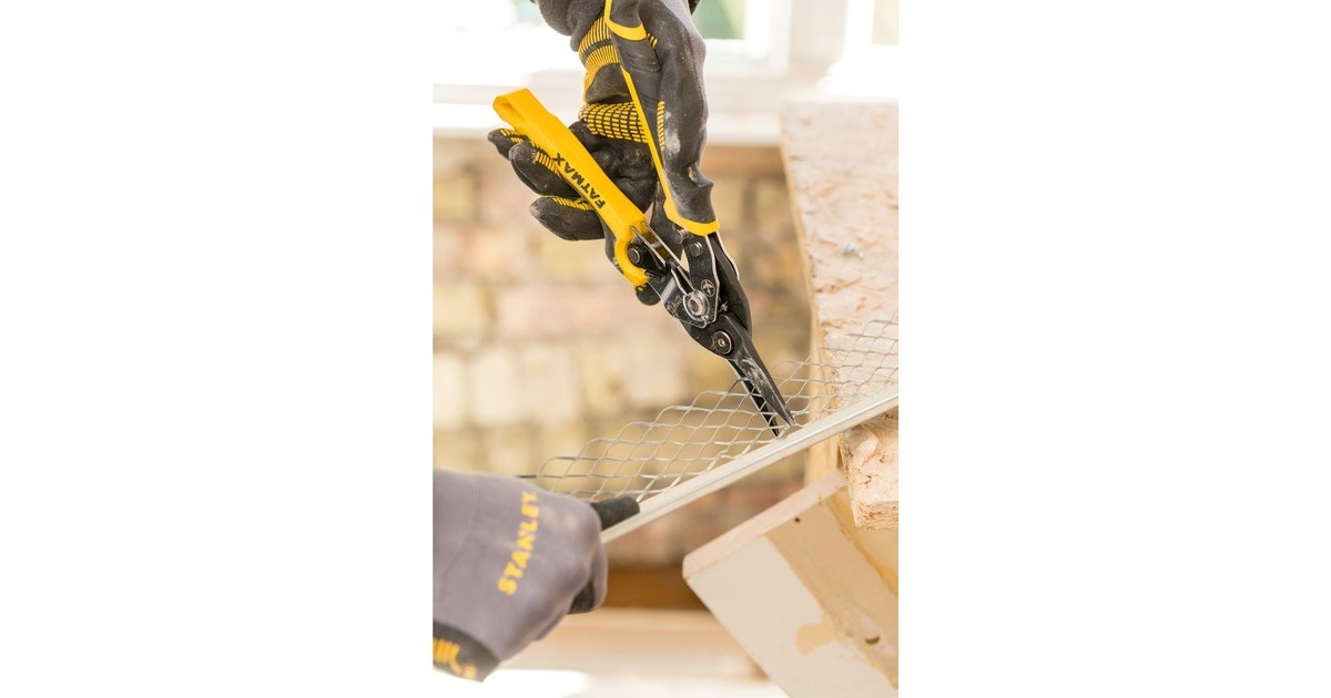 Stanley Blechschere FatMax ERGO gerade schwarz/gelb, 250mm 