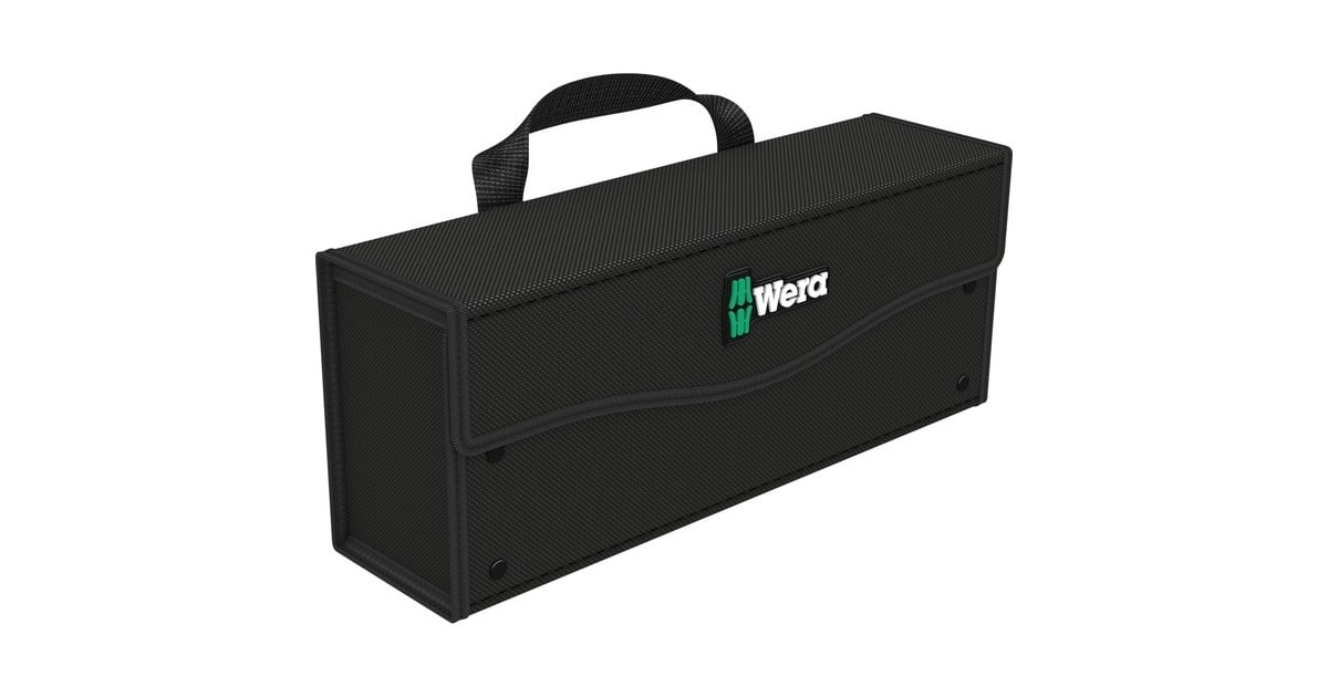 Wera 2go 3 Werkzeugbox schwarz, mit Tragegriff
