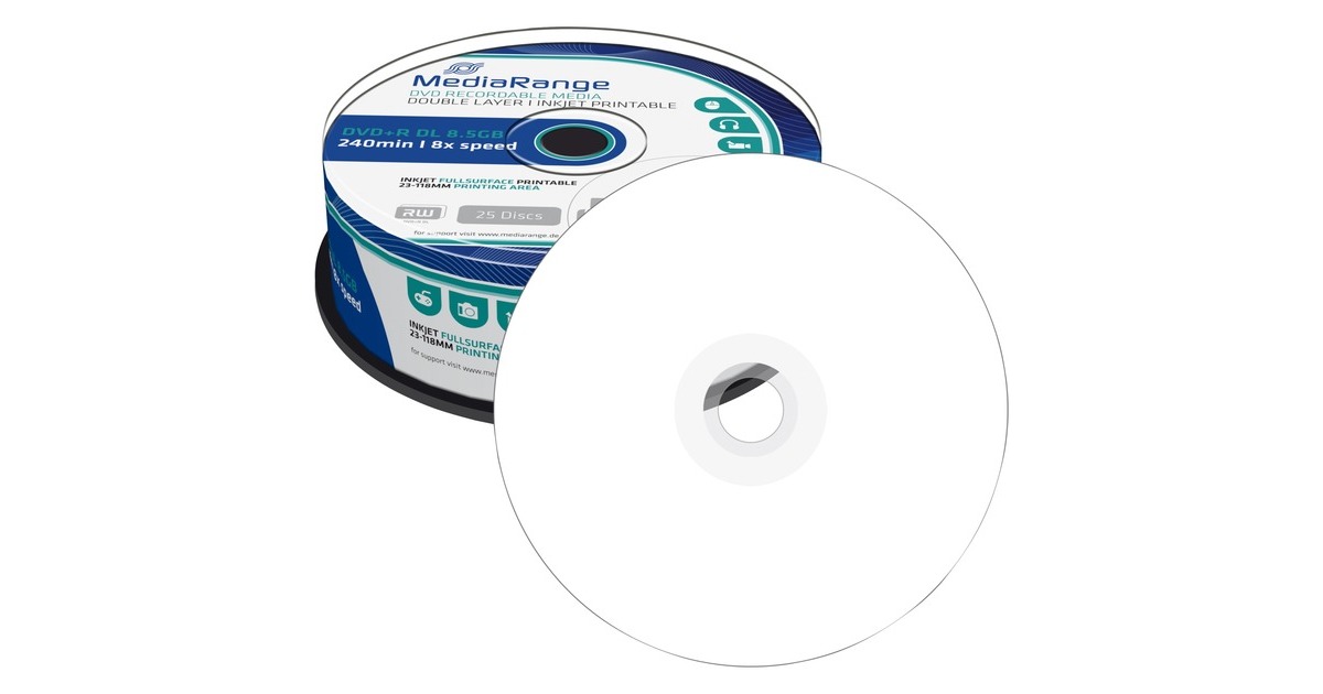 dvd 8 5 gb rohlinge