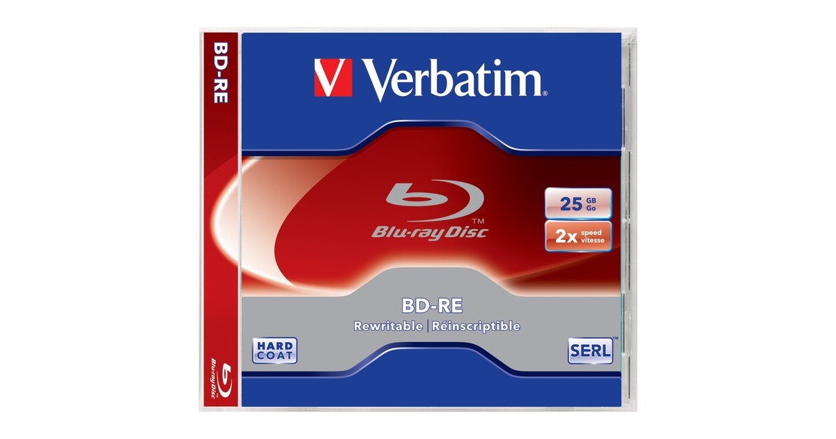 Verbatim BD-RE 25GB Blu-ray Riscrivibili - Confezione Da 10 - Foto 10