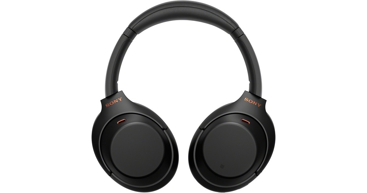 Sony WH-1000XM4, Headset schwarz