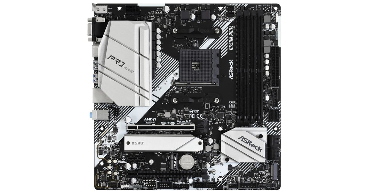 ASRock B550M Pro4, Mainboard