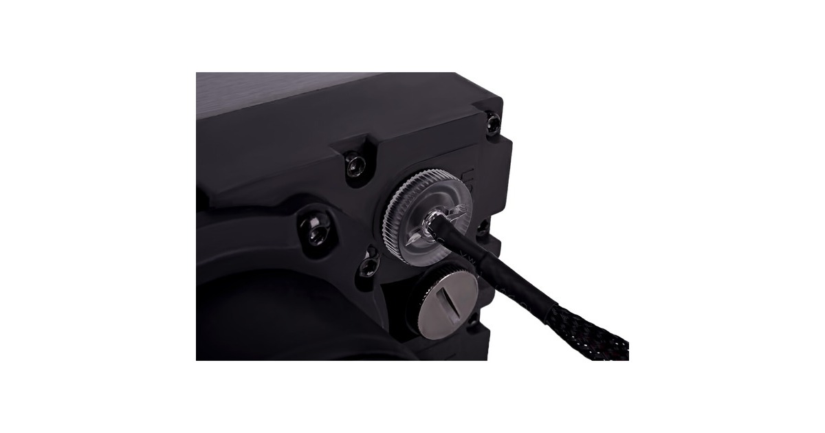 Alphacool Eisfach, Ausgleichsbehälter schwarz, Single Laing D5