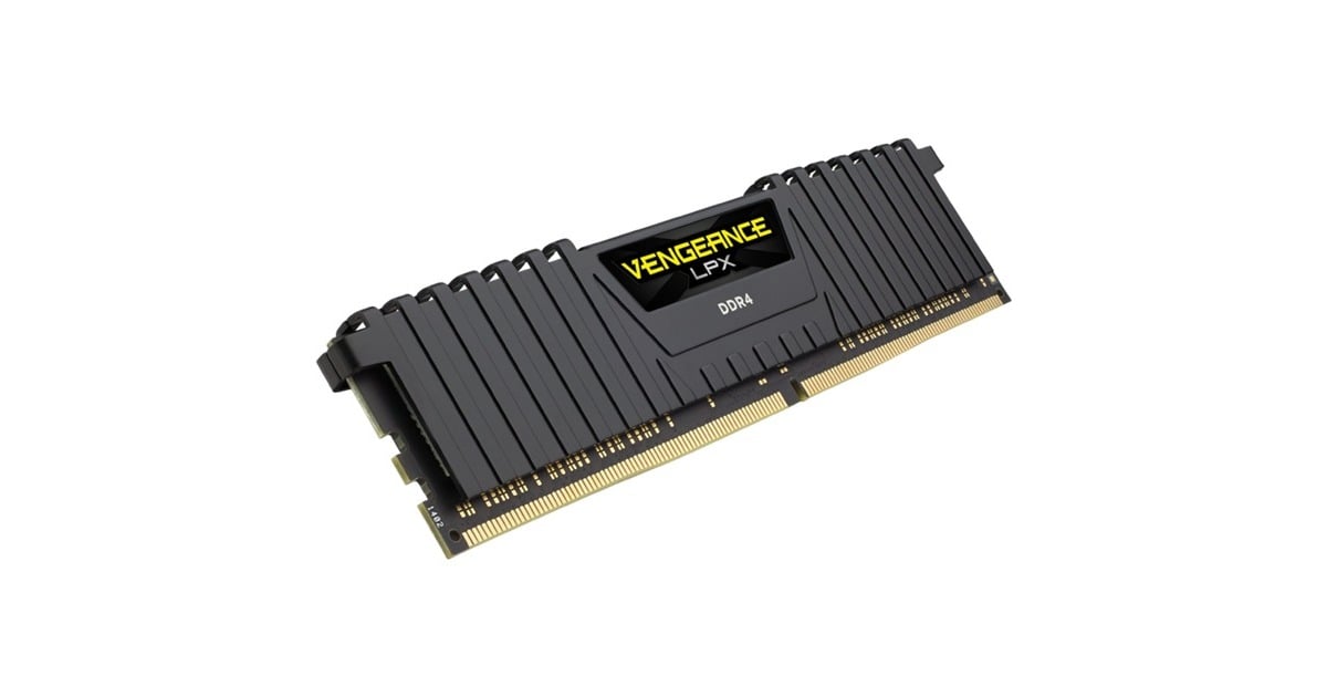 Corsair DIMM 32 GB DDR4-3600 (2x 16 GB) Dual-Kit, für AMD Optimiert , Arbeitsspeicher schwarz, CMK32GX4M2Z3600C18, Vengeance LPX, INTEL XMP Corsair DIMM 32 GB DDR4-3600 (2x 16 GB) Dual-Kit, für AMD Optimiert , Arbeitsspeicher schwarz, CMK32GX4M2Z3600C18, Vengeance LPX, INTEL XMP