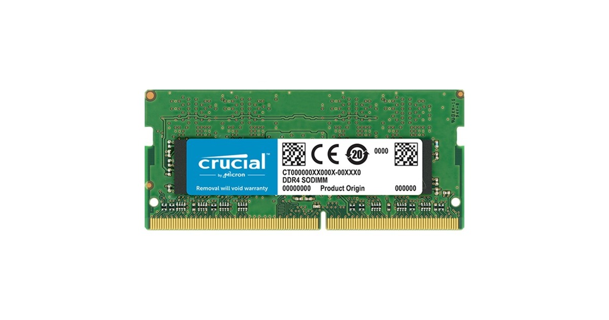 Crucial SO DIMM 16 GB DDR4 2400 Arbeitsspeicher CT16G4SFD824A