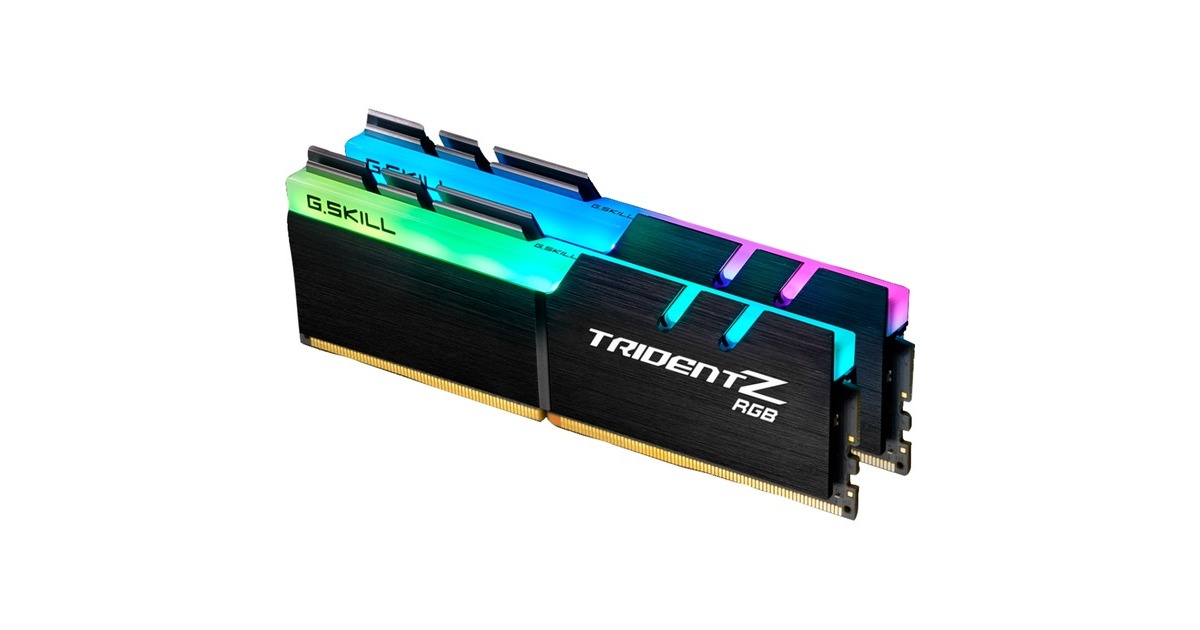 G.SKILL F4-3200C16D-16GTZR 2セット G.Skill DIMM 16 GB DDR4-3200 (2x 8 GB) Dual-Kit, Arbeitsspeicher
