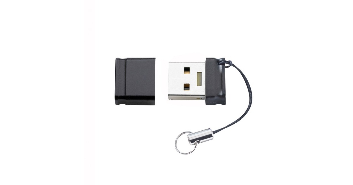 Intenso Slim Line 8 GB, USB-Stick schwarz, USB-A 3.2 Gen 1