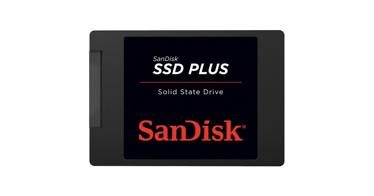 SanDisk SSD Plus 2 TB SATA 6 Gb/s, 2,5"