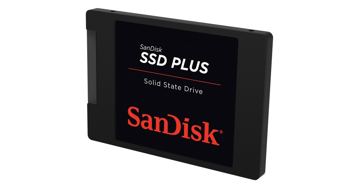 SanDisk SSD Plus 2 TB SATA 6 Gb/s, 2,5