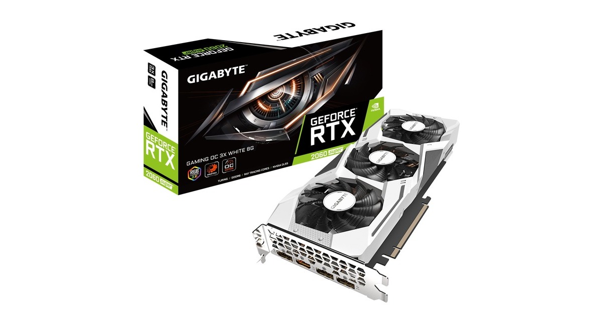 Gigabyte Geforce Rtx 2060 Super Gaming Oc 3x White 8g Rev 2 Grafikkarte Weiss 3x Displayport 1x Hdmi
