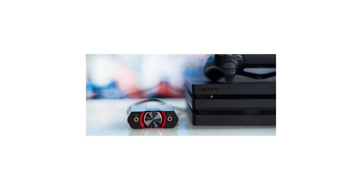 Creative Sound BlasterX G6, Soundkarte schwarz