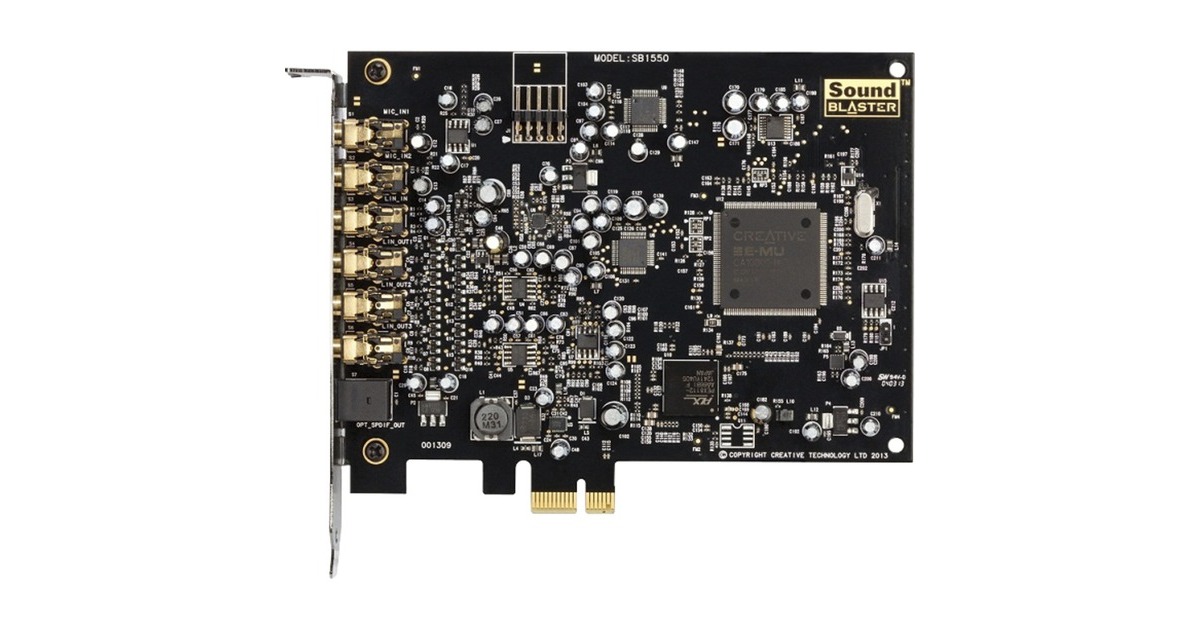 Creative Sound Blaster Audigy Rx, Soundkarte
