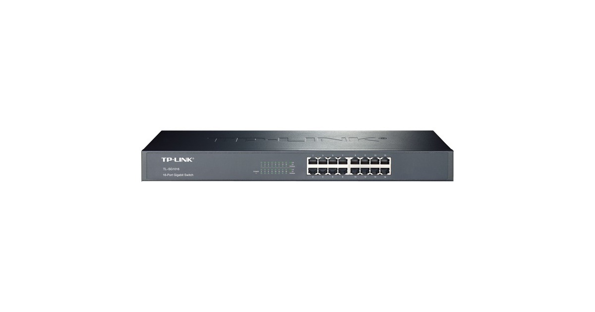 TP-Link TL-SG1016, Switch braun, Retail