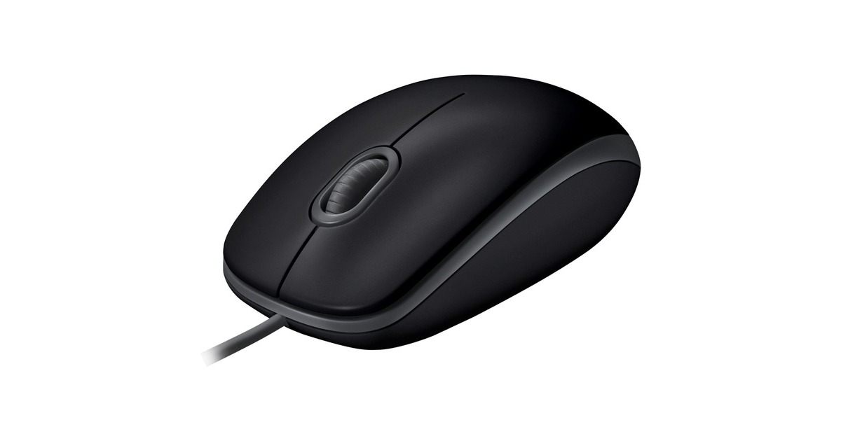 Logitech B110 Silent, Maus schwarz