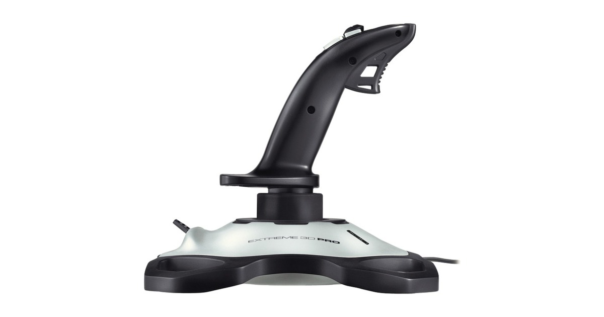 Manette De Vol Logitech Extreme 3D Pro - Modèle X3D - Occasion En état De Fonctionnement