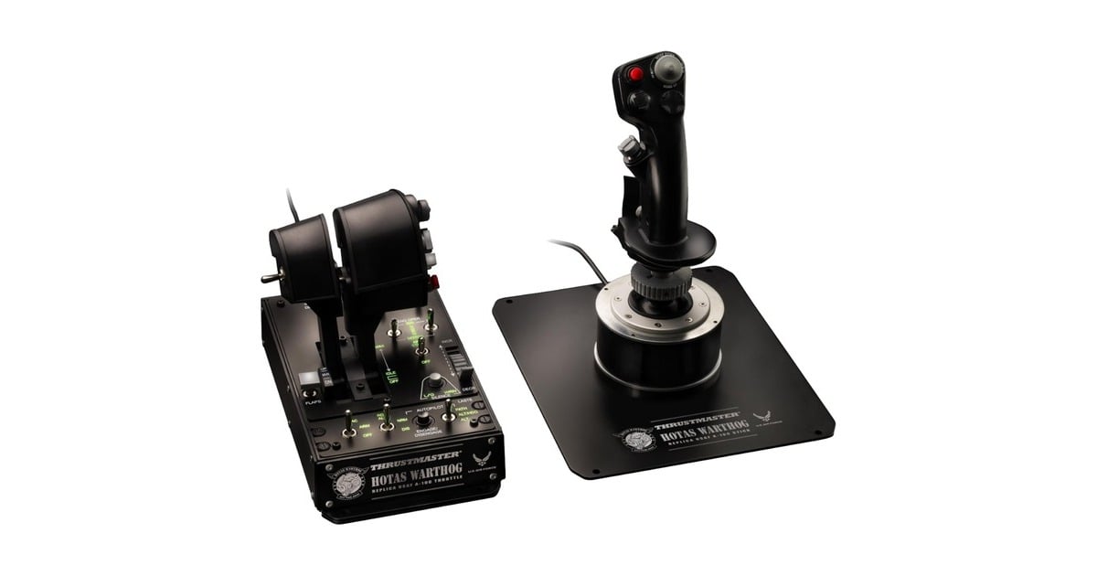 Thrustmaster Hotas Warthog schwarz/silber