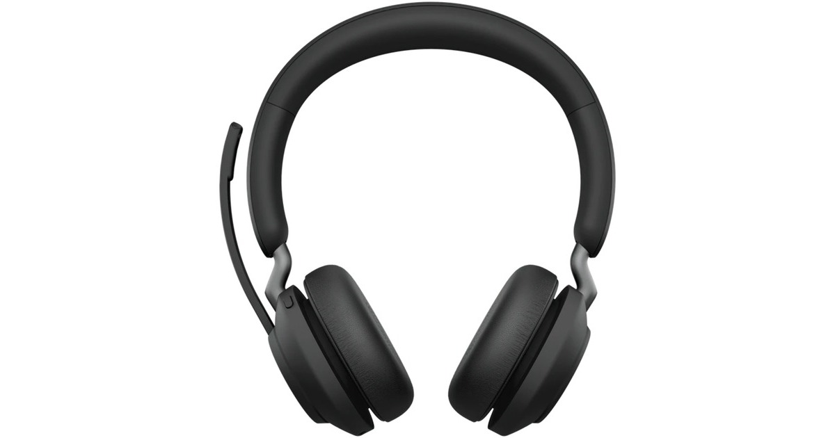 Jabra Evolve2 65, Headset schwarz, UC, USB-A