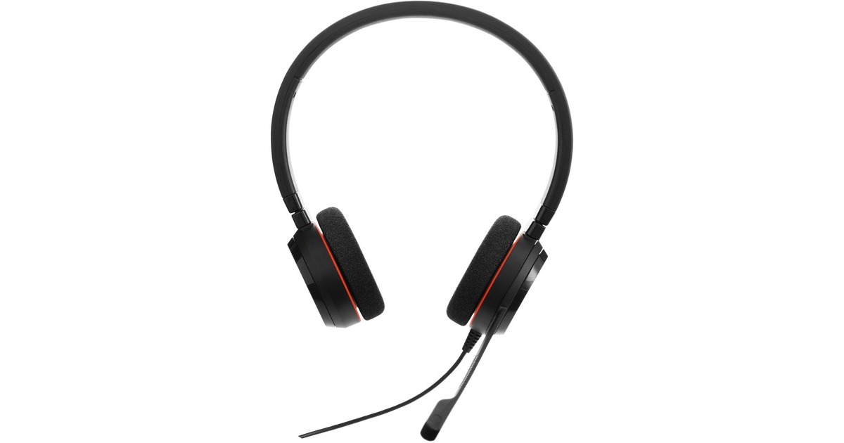 Jabra Evolve 20 UC Stereo, Headset schwarz