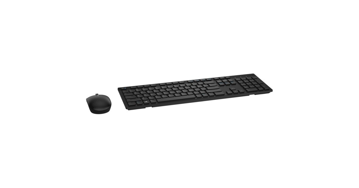 Dell Wireless Tastatur Und Maus Km636 Desktop Set Schwarz