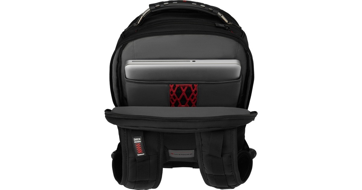 Wenger Ibex Ballistic Deluxe Rucksack schwarz bis 40 6 cm 16