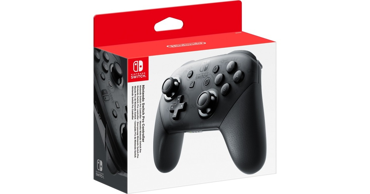 Nintendo Switch Pro Controller, Gamepad grau Outlet