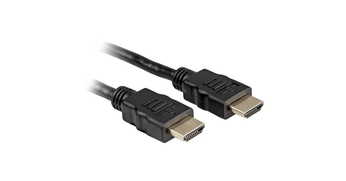 Sharkoon High Speed HDMI-Kabel mit Ethernet schwarz, 2 Meter