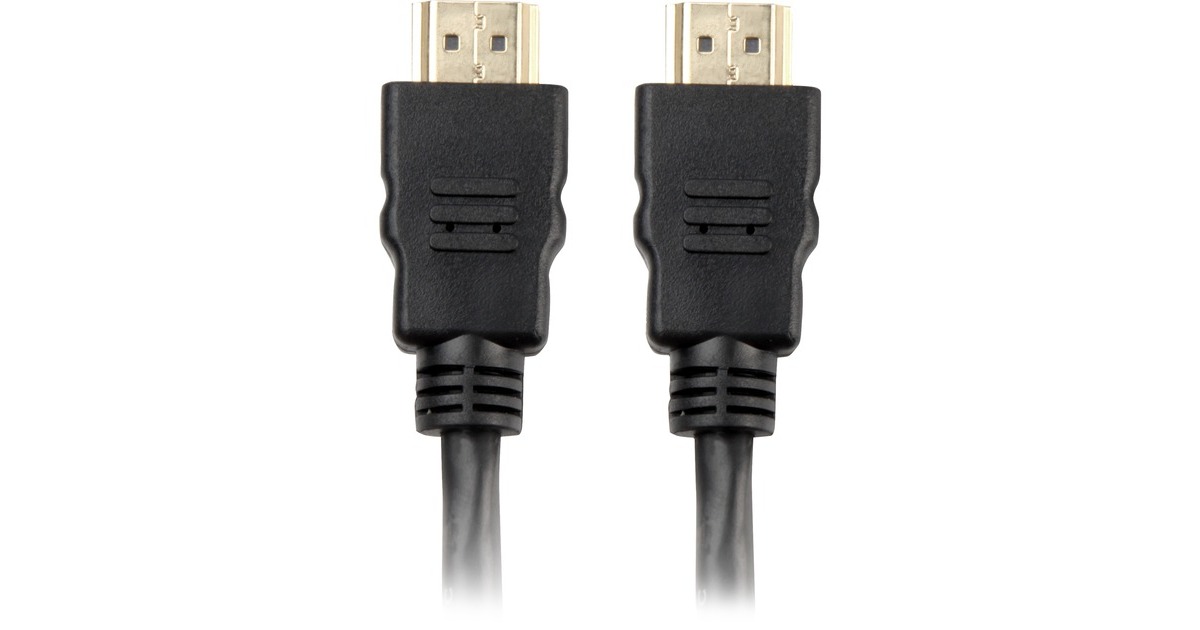 Sharkoon High Speed HDMI-Kabel mit Ethernet schwarz, 2 Meter