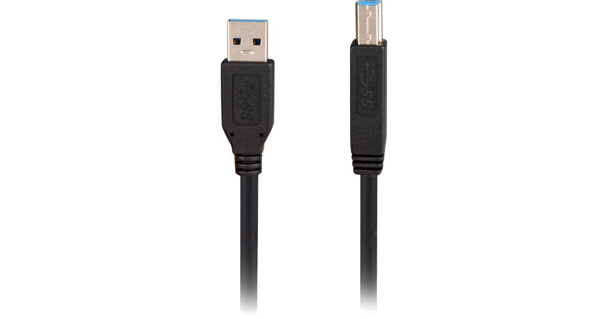 Sharkoon USB 3.0 Kabel, 1 M, Stecker/Buchse, Blau – Bis Zu 5000 Mbit/s