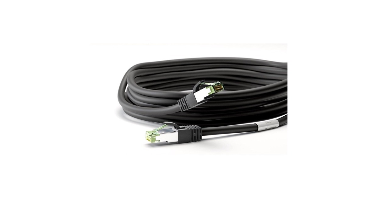 Goobay Patchkabel RJ45 Stecker > RJ45 Stecker CAT.6 U/UTP LAN-Kabel, Ausführung: Extern