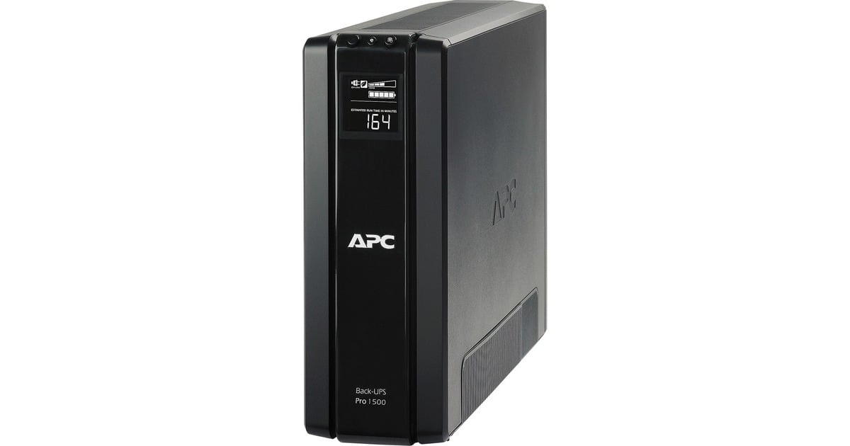 APC Back-UPS Pro 1500VA BR1500G-GR, USV schwarz, Retail Outlet