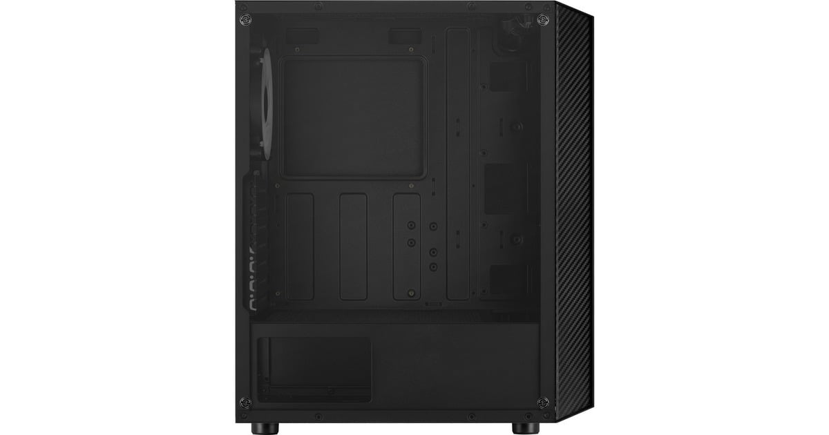 Aerocool Hive FRGB v3, Tower-Gehäuse schwarz, Tempered Glass