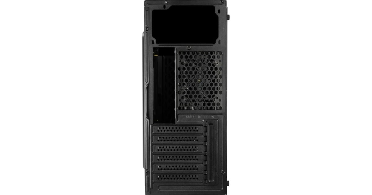 Aerocool Streak, Tower-Gehäuse schwarz, Window-Kit