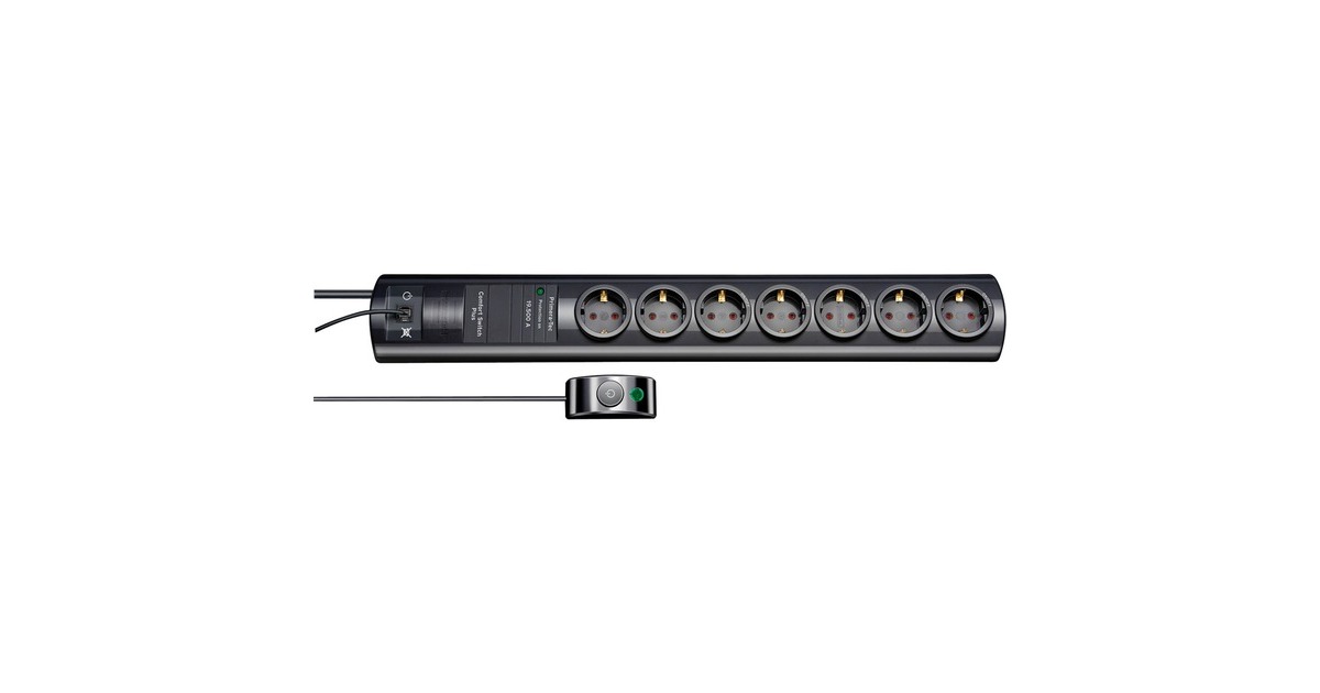 Brennenstuhl Primera-Tec Steckdosenleiste Comfort Switch Plus 7 