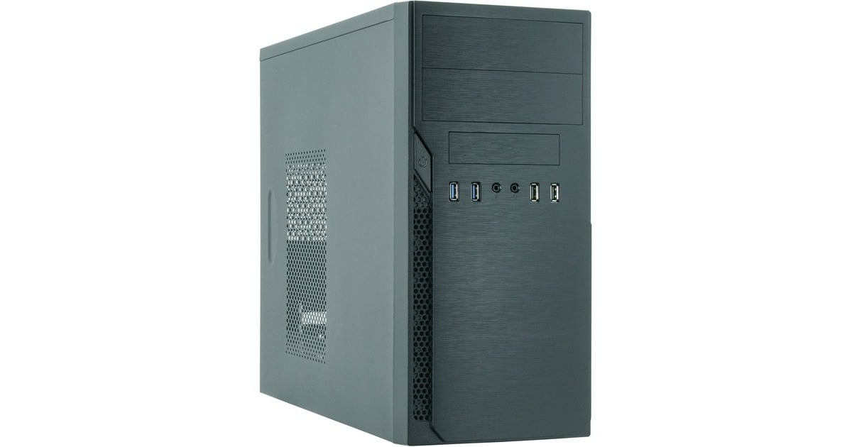 Chieftec BU-12B Mini-ITX Gehäuse Mit 300W Netzteil – Kompakt, Schwarz – Für Platzsparende PCs