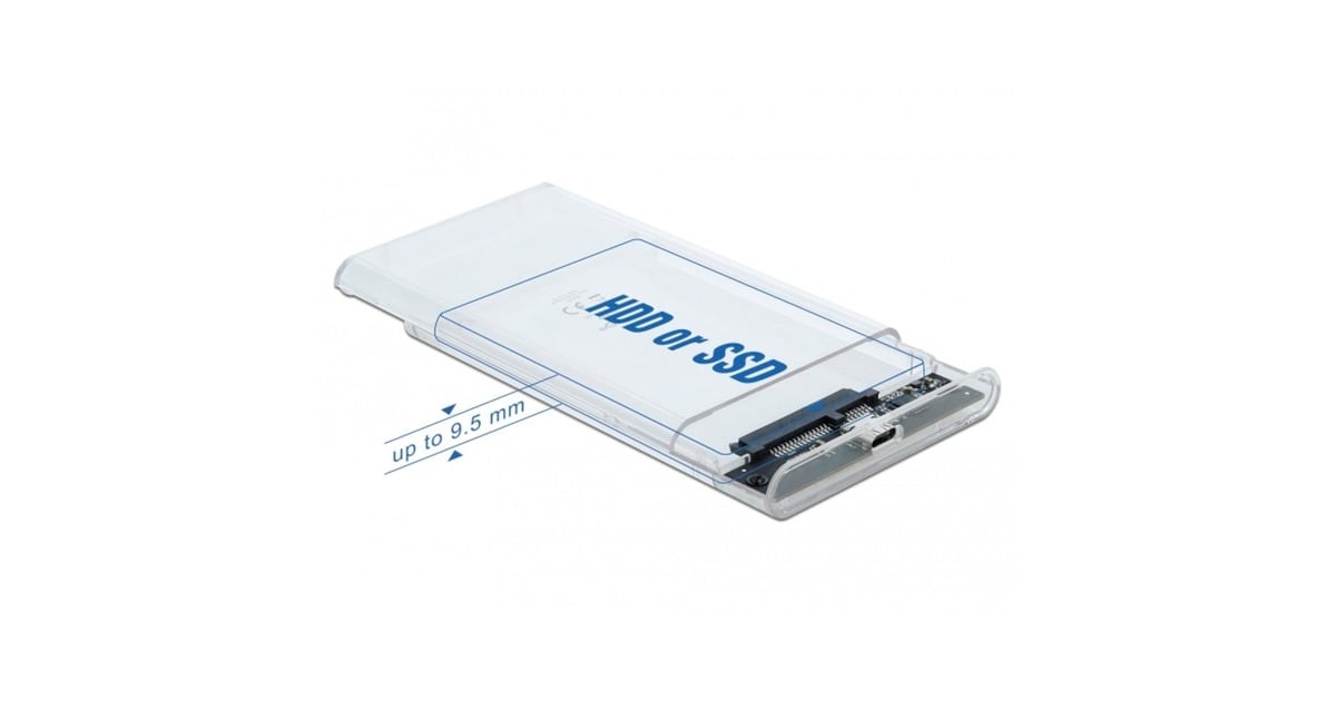 ZGEER Disque Dur Externe 2To - Ultra-Mince 2.5 USB 3.1 métallique