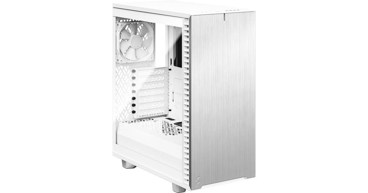 Fractal Design Define 7 Compact White TG Light Tint, Tower-Gehäuse weiß ...