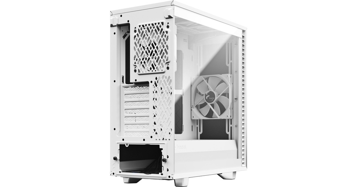 Fractal Design Define 7 Compact White TG Light Tint, Tower-Gehäuse weiß ...