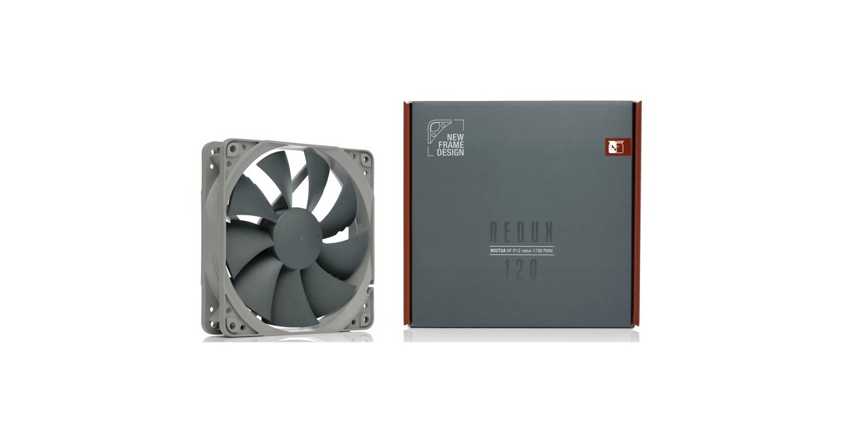 Noctua NF-P12 redux-1700 PWM, Gehäuselüfter 120 mm